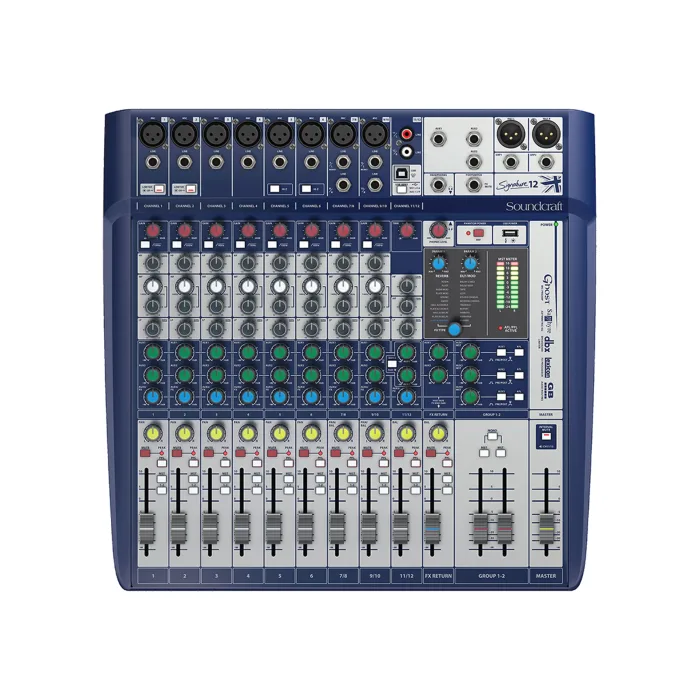 SOUNDCRAFT SIGNATURE 12 ANALOG MIXER